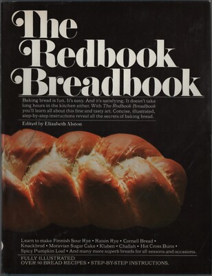 Bread Baking Book Cookbook REDBOOK BREADBOOK Elizabeth Alston Hardcover/DJ
