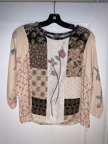 Staley Gretzinger Womens "Art To Wear" Blouse Lage