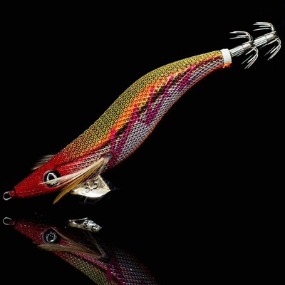 Rui Squid Jig Red Belly UV LURE AKA Red Capsicum Größe 3,5 EGI ANGELKÖDER