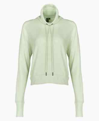 Sweaty Betty Sweatshirt Damen Medium Harmonise Luxe Italy Fleece High Neck Boxy