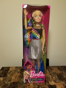 barbie doll rainbow