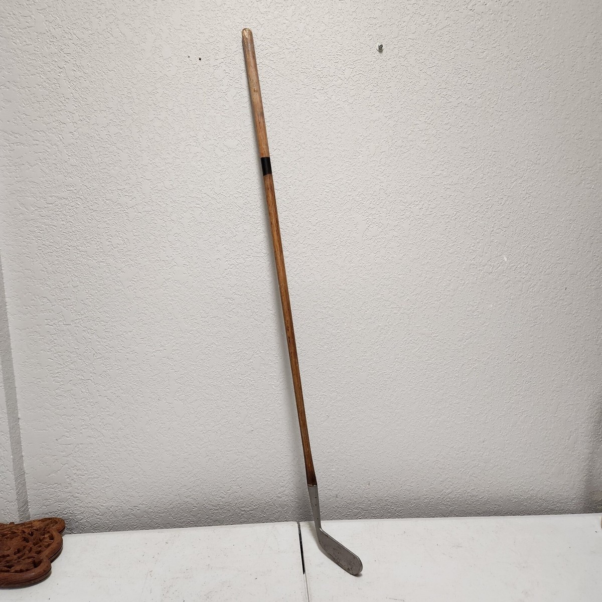 VINTAGE BURKE 18 PUTTER WOOD SHAFT NO GRIP 31.8in. Golf Club BH | eBay