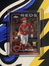 Matt McLain 2024 Topps Chrome #48 Rookie Gold Cup Base Reds