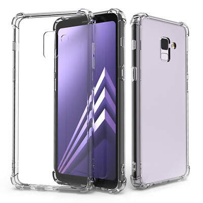 Stoßfest Hülle für Huawei P Smart FIG-LX1 Gummi Schutz Kanten Tasche Silikon