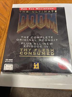 1995 The Ultimate Doom, Thy Flesh Consumed for MAC Brand New Sealed
