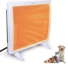 Clawsable Large Dog House/Chicken Coop Heater w/ Thermostat