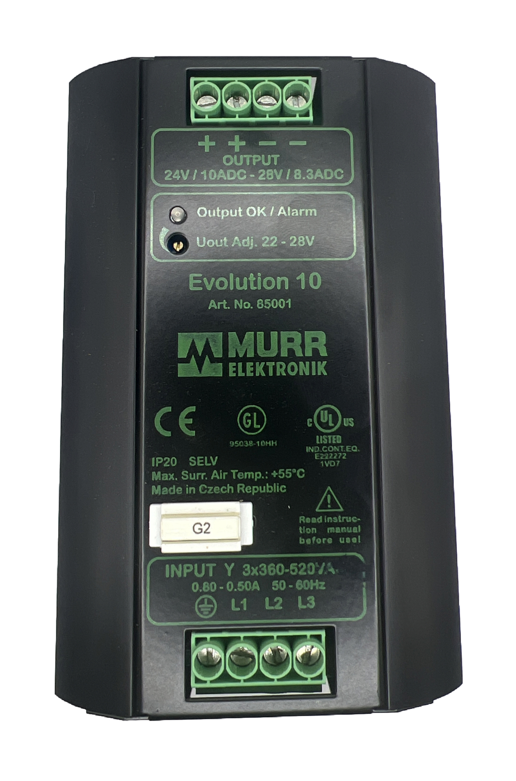Murr Elektronik 85001 Power Supply 3-Phase