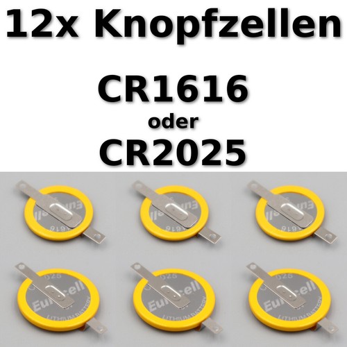 🔋12x Ersatz Batterie Lötfahne Speicher Spielstand 3V für GameBoy Pokemon Mario - Picture 1 of 4