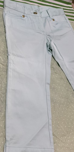 NEW TAGS 2014 JANIE & JACK 5 ADJUSTABLE GIRLS TURQUOISE COTTON SUMMER PANTS - Picture 7 of 24