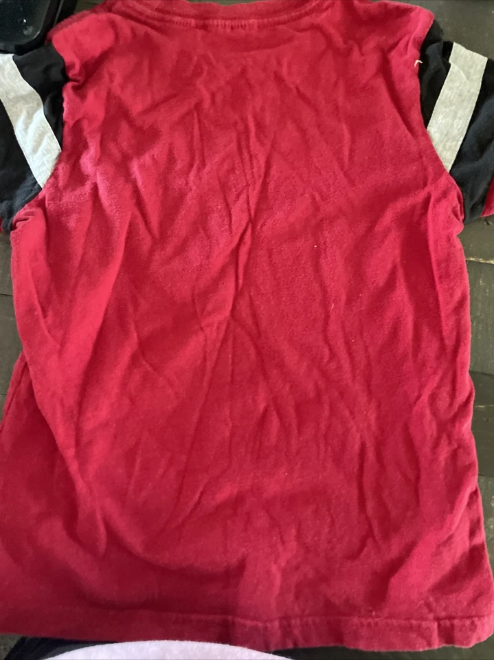 Jurassic World Juvenil Niños Jurassic World T-Rex Dinosaurio Camiseta Roja dc7 Foto 3 de 3