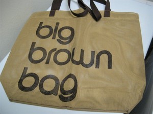 bloomingdales big brown bolsa