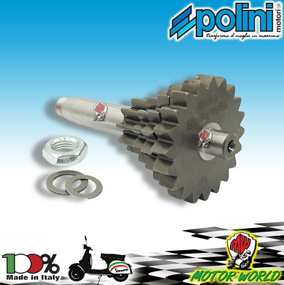 CLUSTER Getriebe Vespa 50 2T PK Z=10/14/17/20 Marke Polini Cod.202.1417