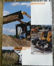 Factory 1997 Woods Skid Steer Tools Attachments Dealership Spec Brochure manual