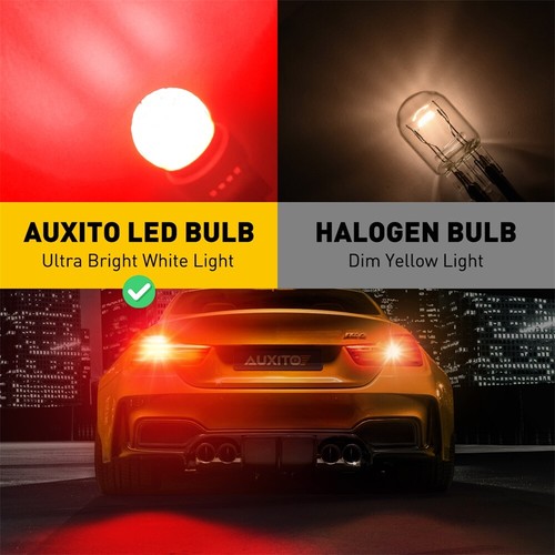 2x T20 7440 7443 White Amber LED Signal Light Globes Bulbs Anti Hyper flash 12V - Picture 24 of 92