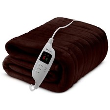 Heated Throw | Luxurious Fleece Electric Over Blanket | Extra Large | CozyMate