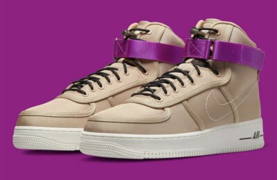 atmos限定 NIKE AIR FORCE1 HIGH '07 18SS-S NEW SIZE 13 NIKE Air Force 1 High '07 LV8 Hemp Fuchsia Dream