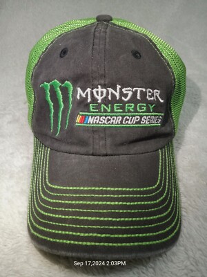 Checkered Flag Sports Monster Energy Hat Nascar Cup Series