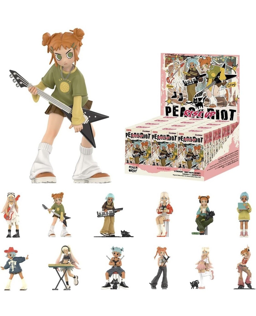 POPMART PeachRiot フィギュア 3体セット おまけつき Amazon.co.jp: ポップマート 3体セットpopmart Peach Riot Rise