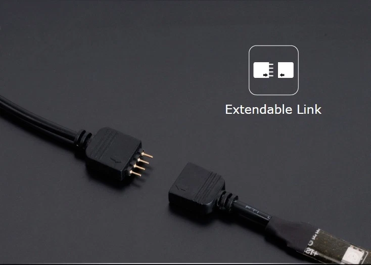 Akasa Vegas M Red Magnetic 15 x LED Strip Light, Bright, Flexible + Reusable - Image 4 of 4