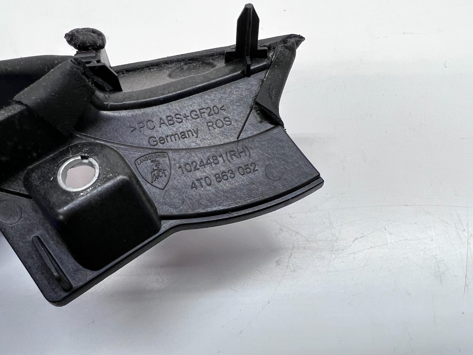 LAMBORGHINI HURACAN LP610 PASSENGER RH CENTER CONSOLE PANEL TRIM OEM 4T0863052