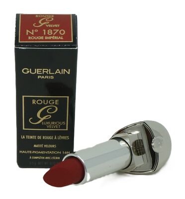 Guerlain Rouge G Luxurious Velet Lippenstift 3,5g No 1870 Rouge Imperial