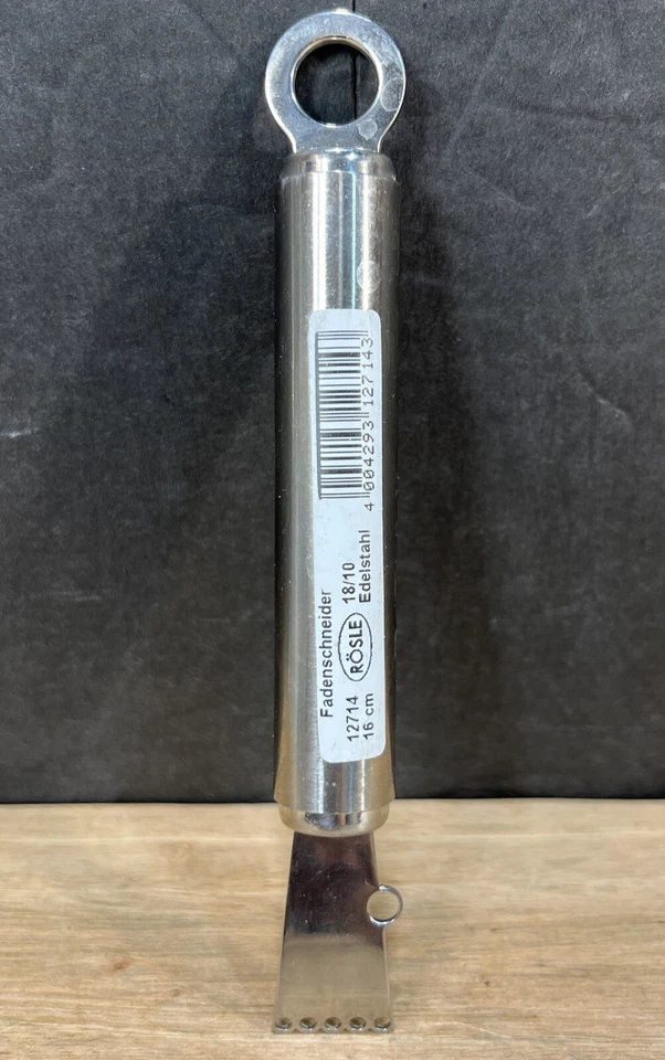 Rösle Stainless Steel Cocktail Tool / Zester, 6.3 inch 18/10 Stainless Steel - Image 4 of 4