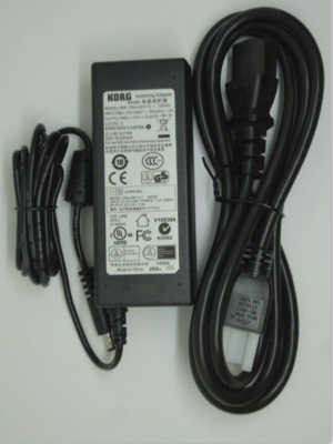 Original Korg KA-320 Vox Power supply Adaptor with Power Cord