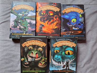 Drachenzähmen leicht gemacht , Band 2, 4, 5, 6, 8 , Cressida Cowell