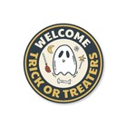 Welcome Trick or Treaters Metal Sign