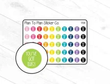 1708~~You've Got This! Planner Stickers.