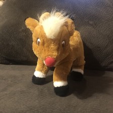 Vintage 1999 Rudolph The Red Nosed Reindeer Plush