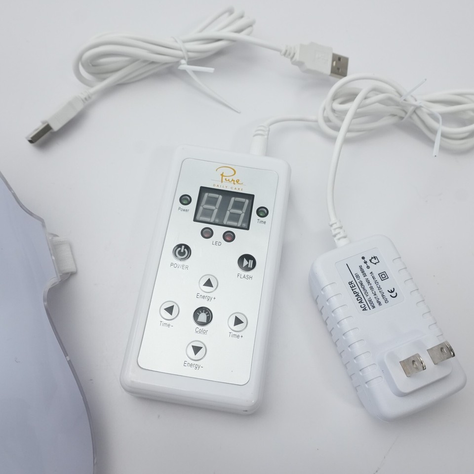 LUMA LED SKIN LIGHT THERAPY MASK HOME PURE DAILY CARE ANTIAGING eBay