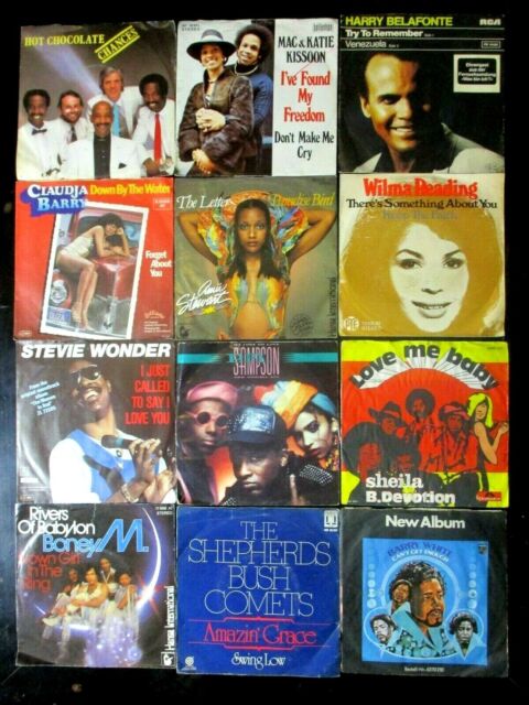 34 Singles Pop 70er Und 80er Jahre Black Musik Englische Hits Kultig Ebay