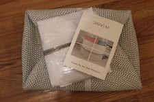 Extra Large Cotton Rope Woven Basket Throw Blanket Storage Basket with Handles