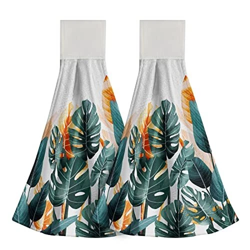 Hanging kitchen hand 2024 towels tie style