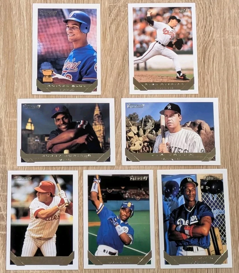 Conjunto de béisbol Topps Gold 1993 constructor lote de 270 tarjetas ¡sin engaños! Rookies Expos Foto 2 de 2