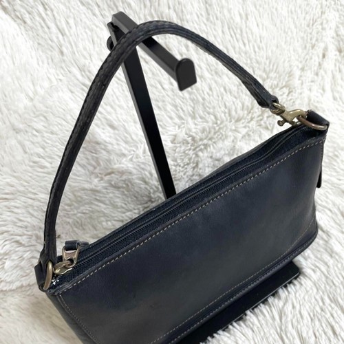 Alte Coach 9311 Handtasche Tasche schwarz Vintage Leder 80er - Bild 6 von 8