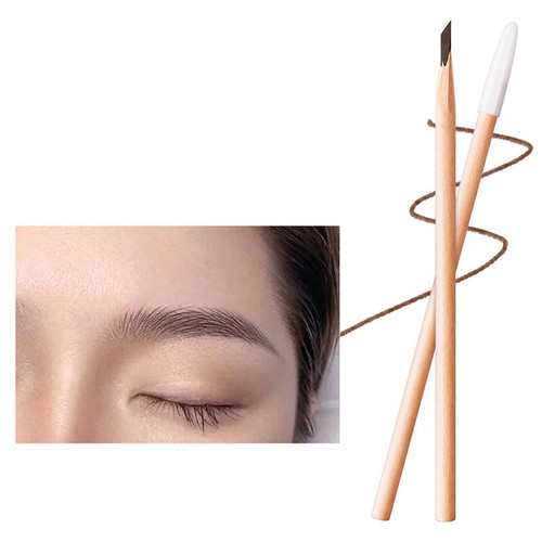 Waterproof Wooden Eyebrow Pencil Multipurpose Sweatproof Eyebrow Pen For Women - Picture 9 of 11