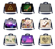 15.6 Inch Laptop Bag w Side Pocket Shoulder Strap for 15" 15.6" size computer