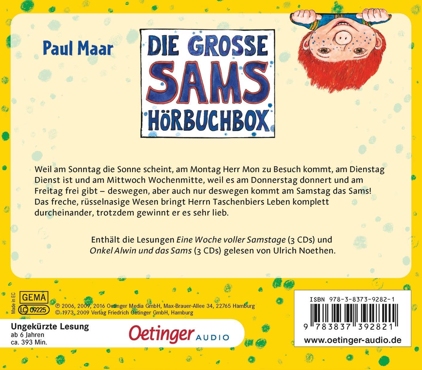 Thumbnail - Die Große Sams-hörbuchbox, Paul Maar