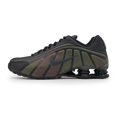 IM6596-001 Nike Shox R4 SE Black Seaweed Light Lemon Twist (Men's