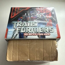 Transformers 3D Battle-Card Game factory sealed Booster Box! 30 packs! WOTC