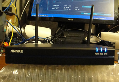 1TB HDD ANNKE N48WHR WLAN 5MP 10CH Video NVR 