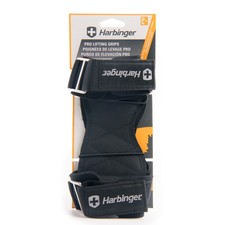 Harbinger Pro Lifting Grips for Weight Lifting, Black