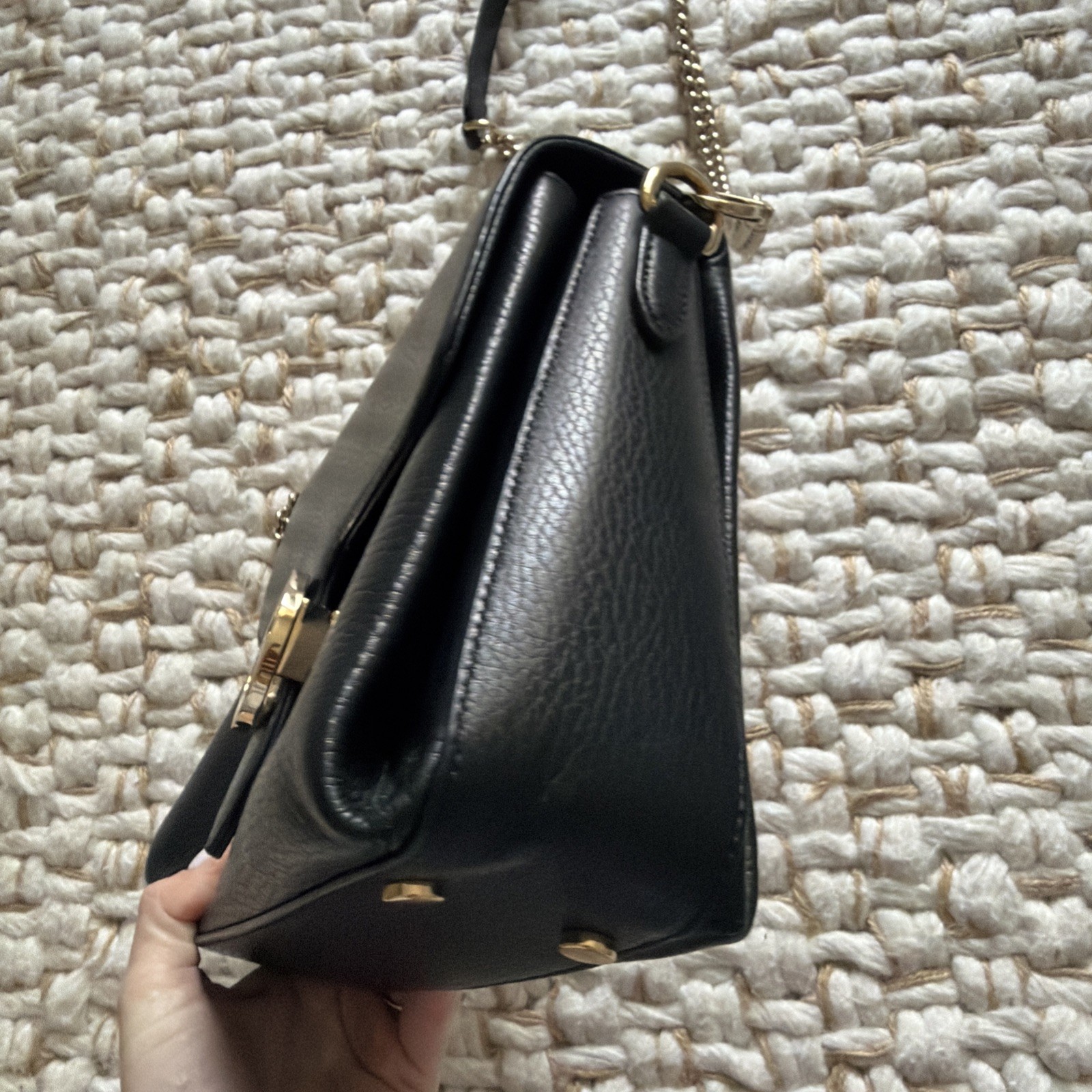 GUCCI INTERLOCKING G  Small TOP HANDLE SHOULDER B… - image 7