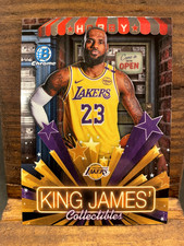 2025-26 Topps Chrome Bowman, LeBron James King James collectibles HS-13