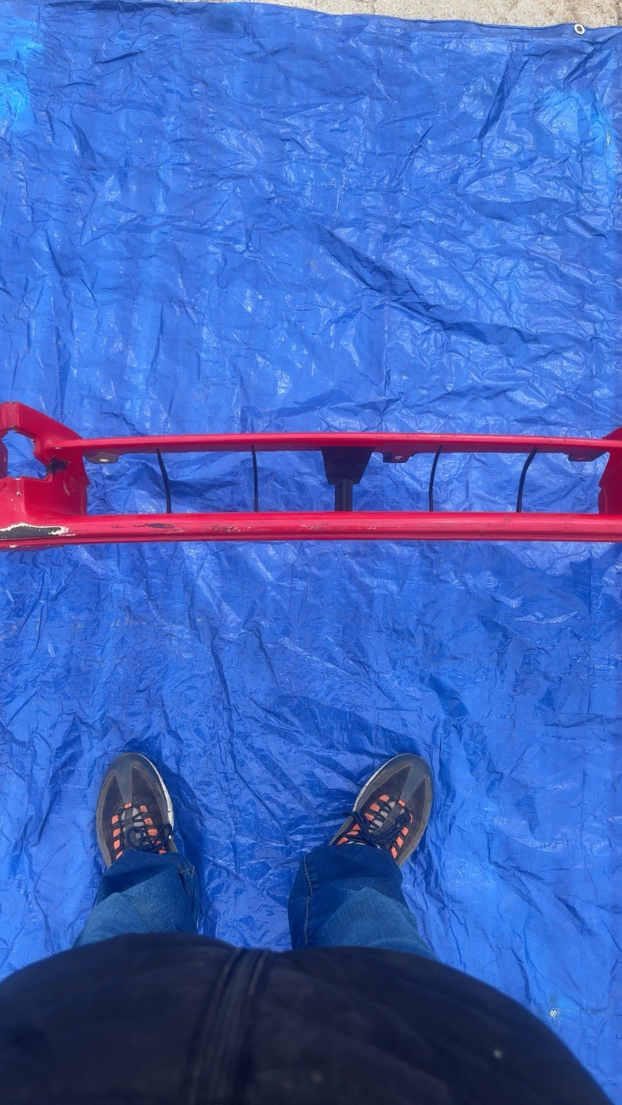 ACURA NSX RED FRONT BUMPER 2 piece  1991-1994 1995 1996 1997 1998 1999