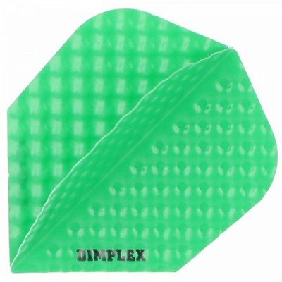Dimplex Dart Flights, Standard Ausführung Grün, 3 Stück