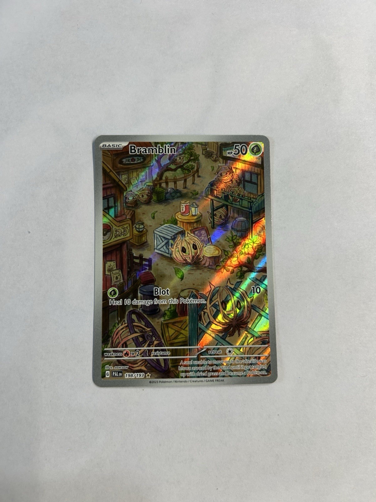 Bramblin 198/193 Sv02: Paldea Evolved Holo NM