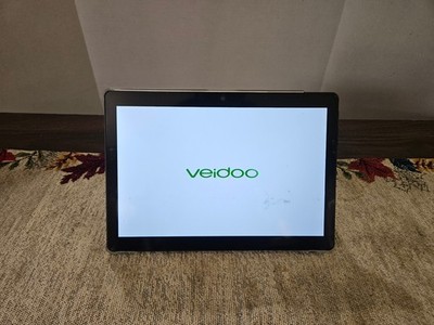 Veidoo 10.0  32GB Android Tablet Black - w/Folding Case!!  LOOK!!